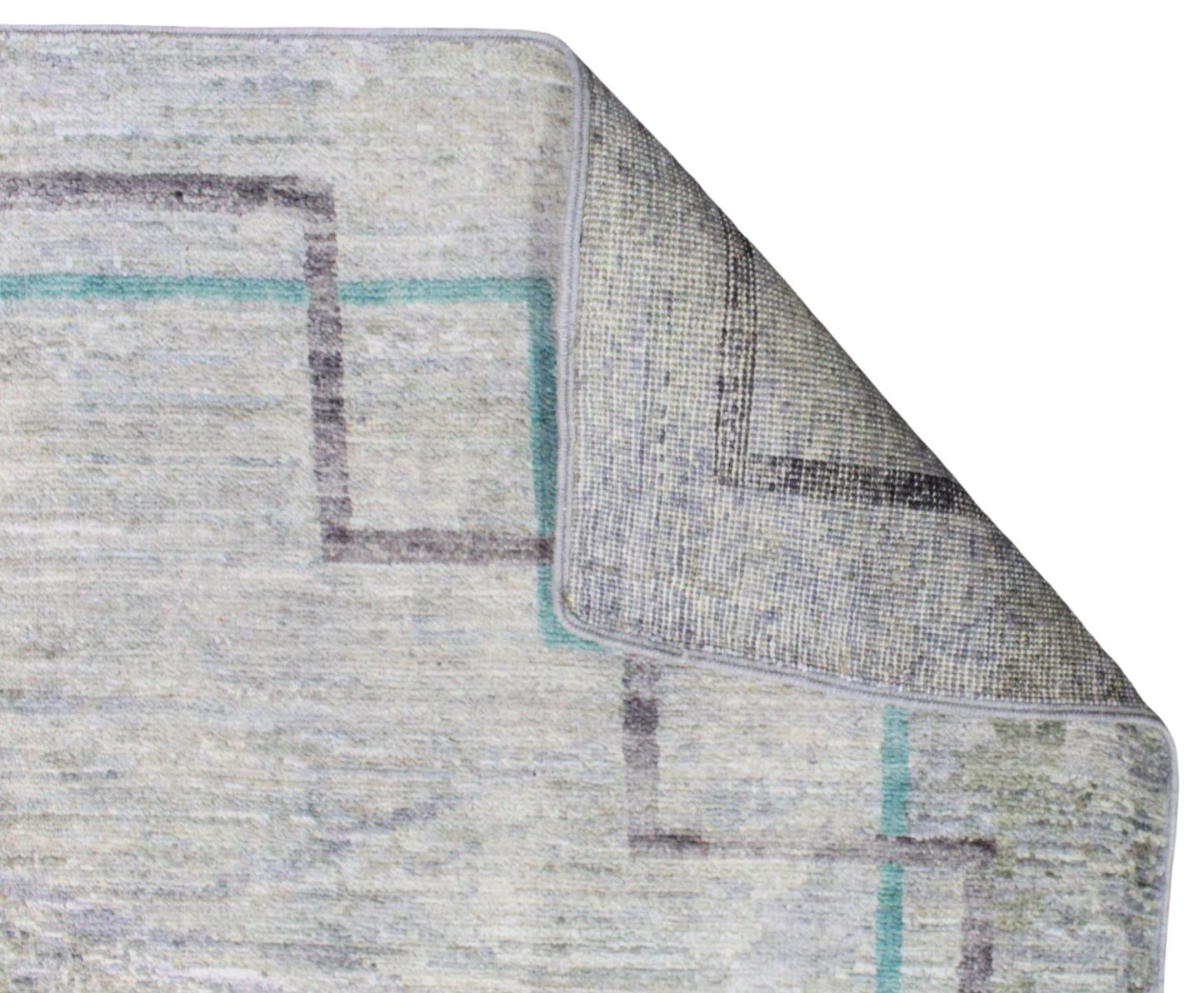 Marble Illusion - Modern Afghan Rug (8.1 × 10.2 ft) - 66