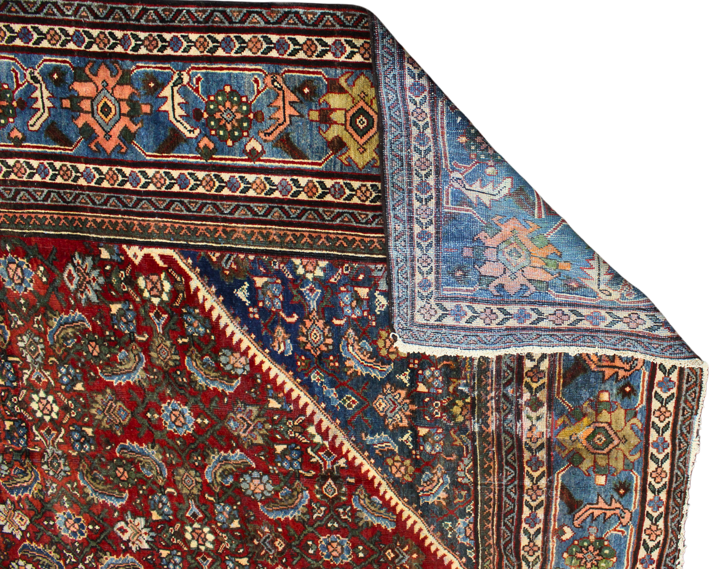 Majestic in Every Thread - Oversized Persian Mahal Rug (11 × 18.2 ft) - 1767
