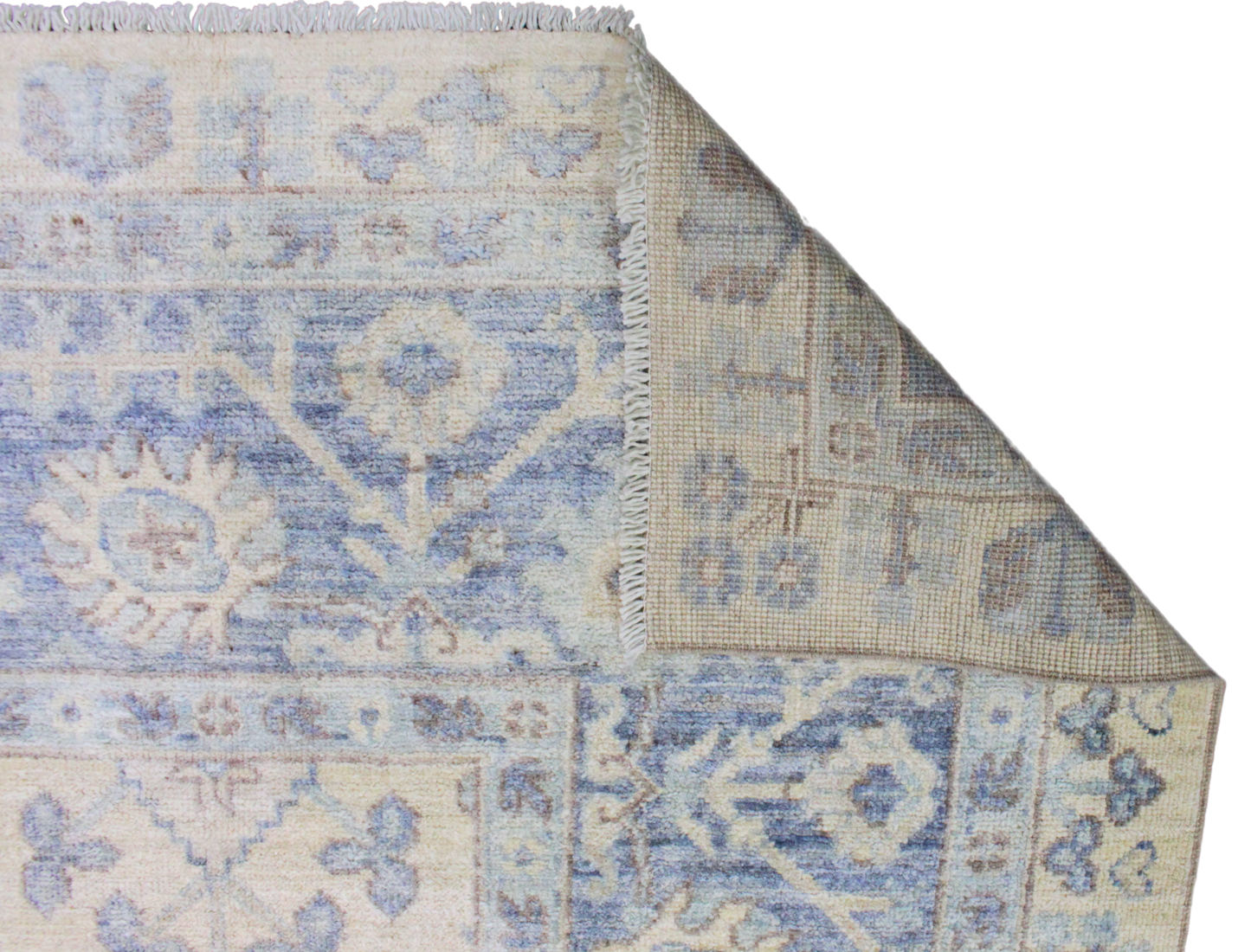 Serenity in Bloom - Oushak Rug from Afghanistan (8.2 × 9.9 ft) - 59