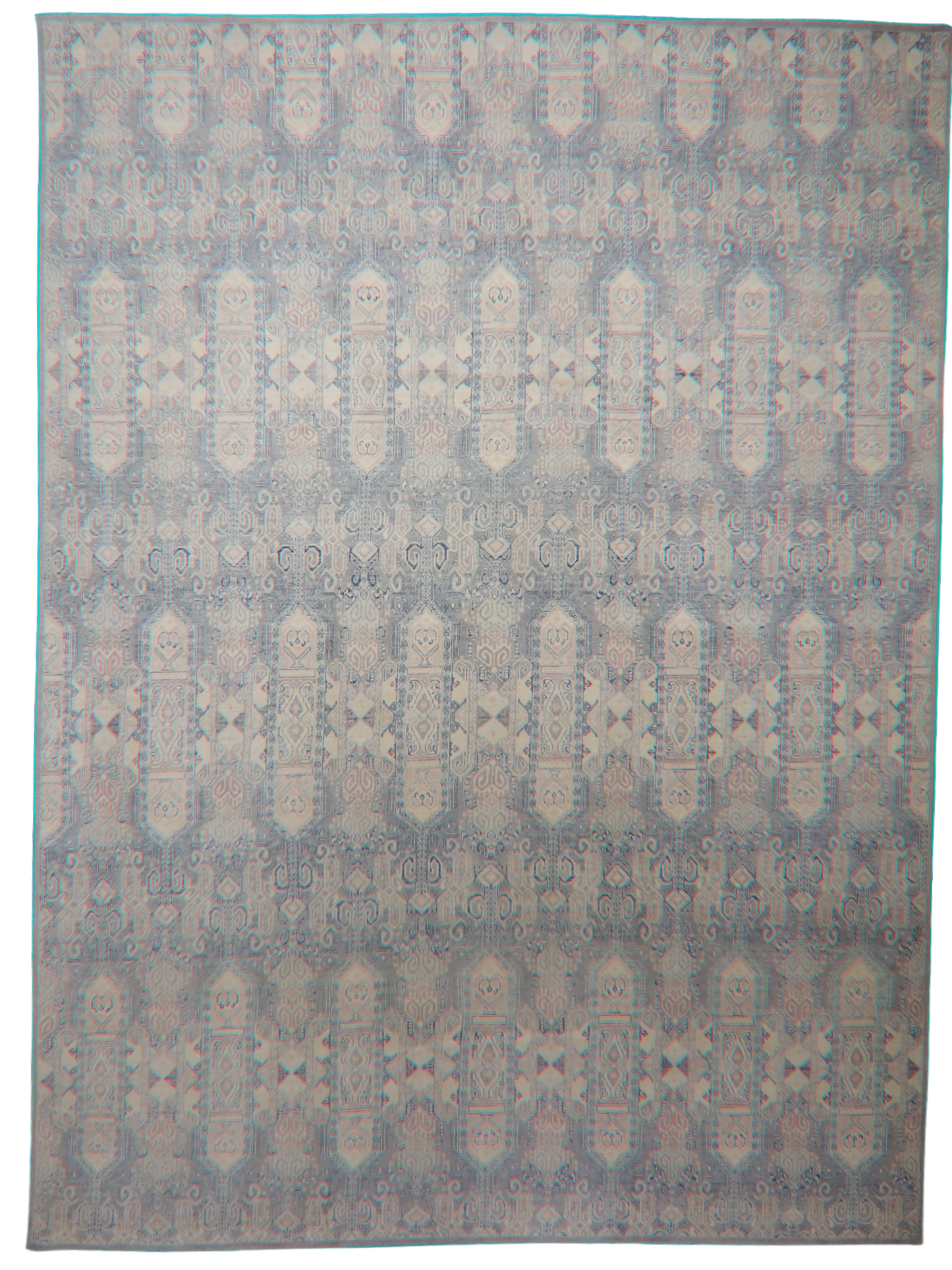 Whispered Elegance - Ariana Fine Afghan Rug (9.10 × 13.6 ft) - 2770