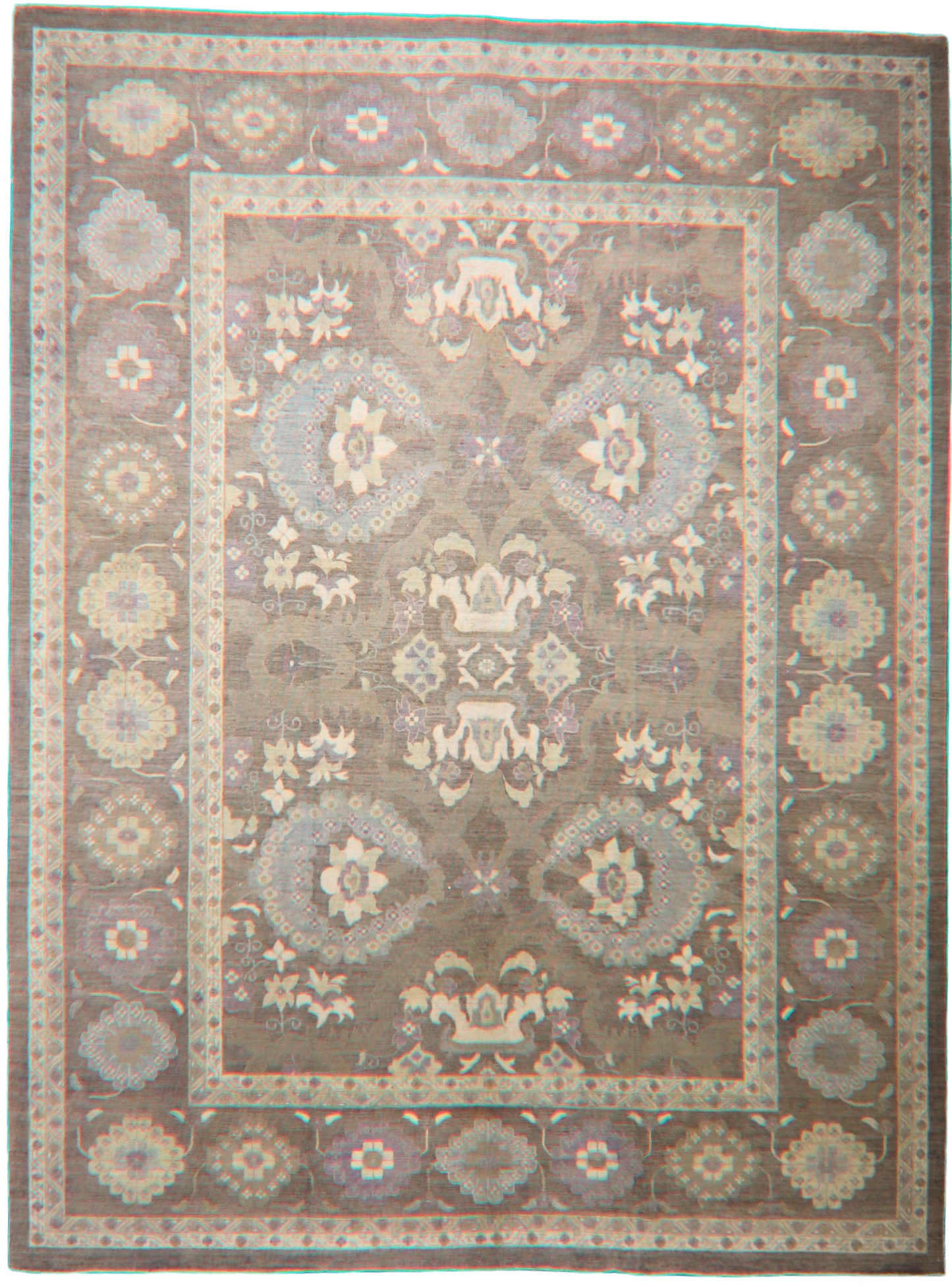 Regal Calm - Ariana Fine Afghan Rugs (10.1 × 13.5 ft) - 2771
