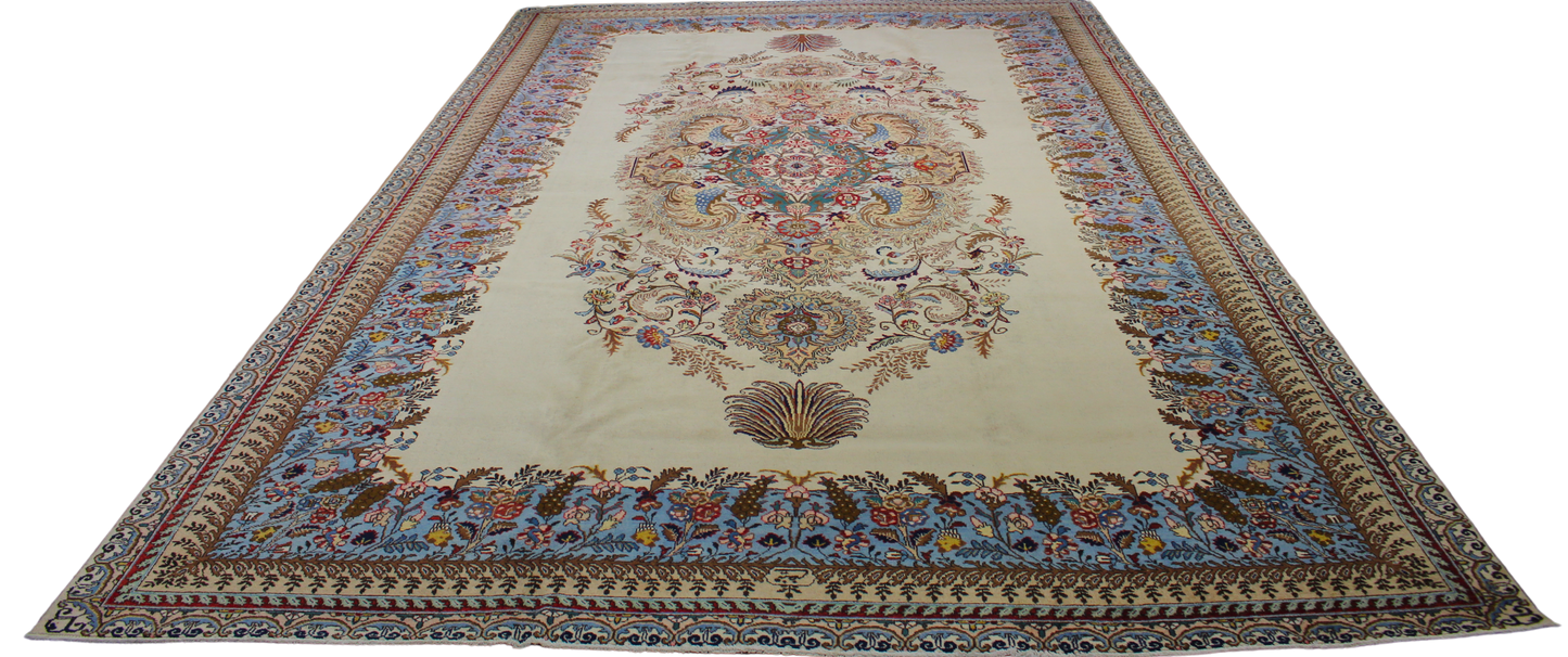 Imperial Harmony - Antique Persian Tabriz Rug (10 × 16 ft) - 2013