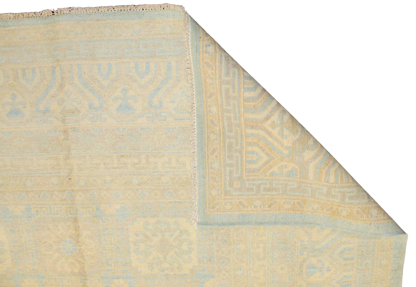 Desert Ice - Khotan Rug from Afghanistan (10.1 × 13.5 ft) - 2759