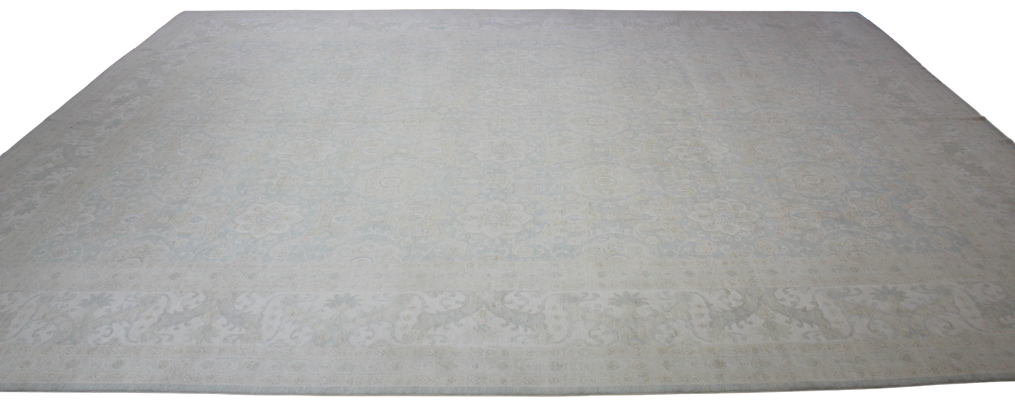 Hand-Knotted Mamluk Afghan Rug (12x15) | Grand Traditional Style