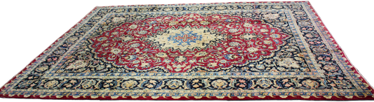 Royal Grandeur - Antique Mashad Rug from Persia (10.1 × 13.2 ft) - 14175