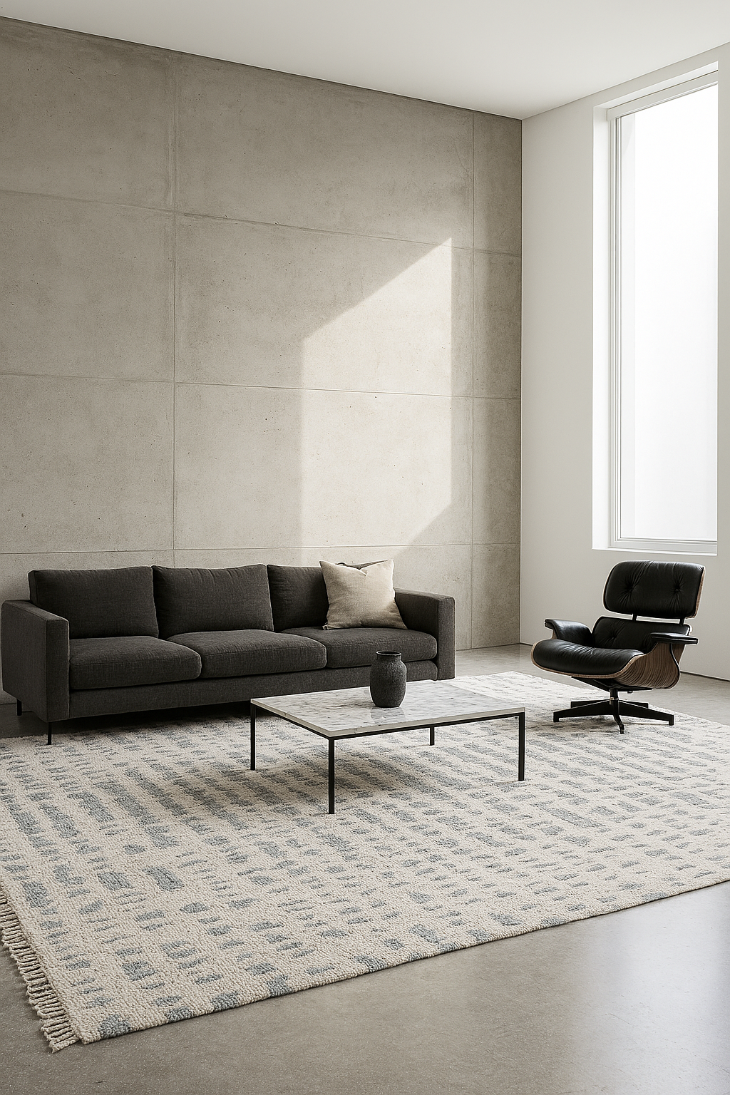 Modern Rhythm — Contemporary Moroccan Rug (10′ × 13.10′) - 2864