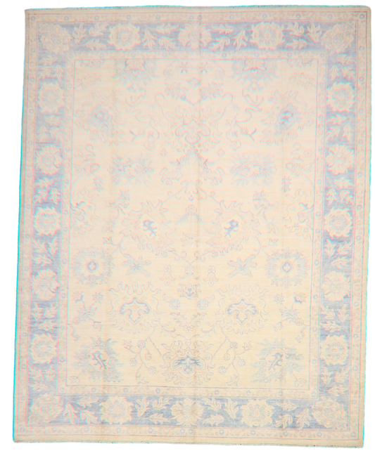 Whispering Florals - Oushak Rug from Afghanistan (8.1 × 9.11 ft) - 57