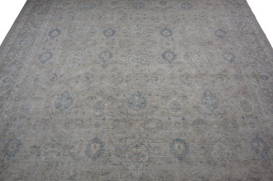 Large Ariana Afghan Rug 9.8 x 13.0 | Authentic Wool Tradition