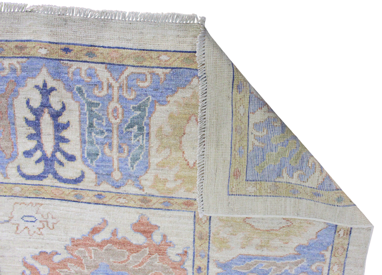 Afghan Oushak rugs Large wool rug