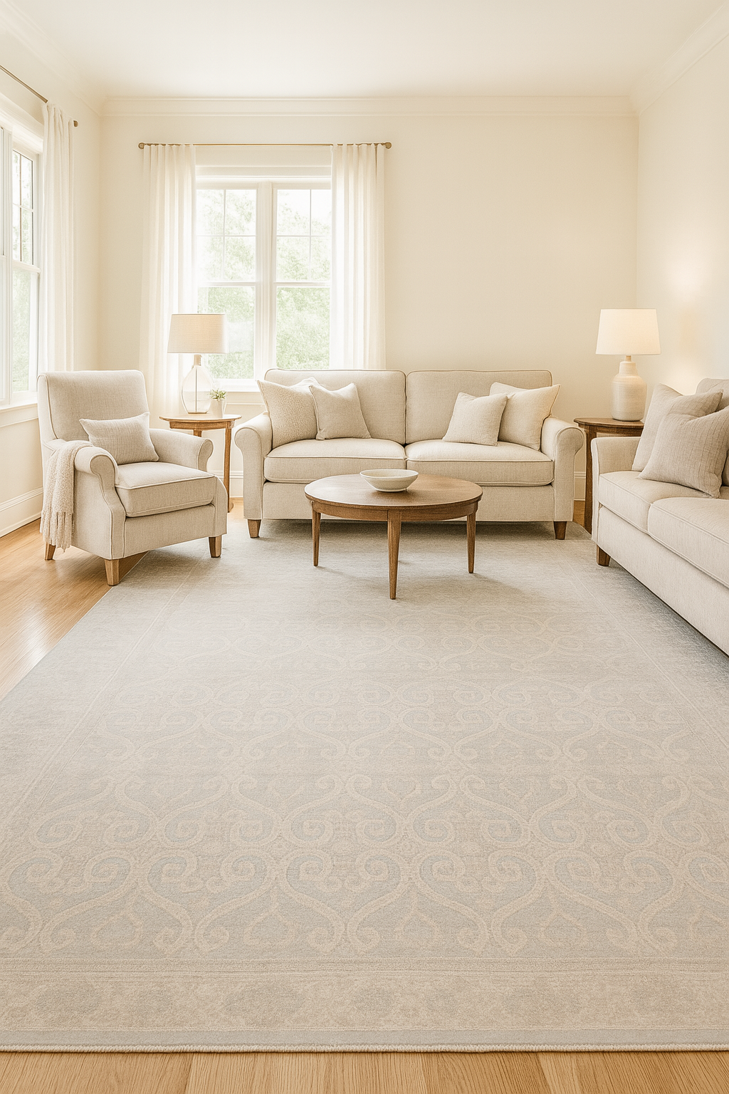 Artisan-crafted Afghan rug