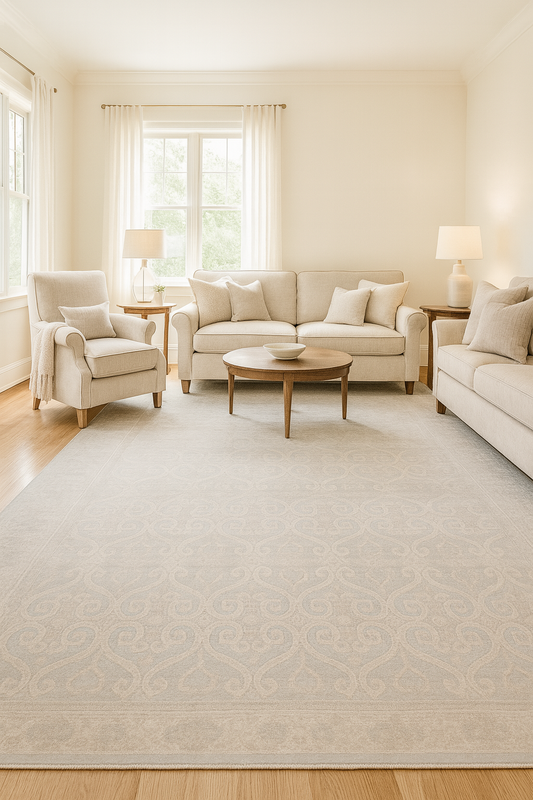 Artisan-crafted Afghan rug