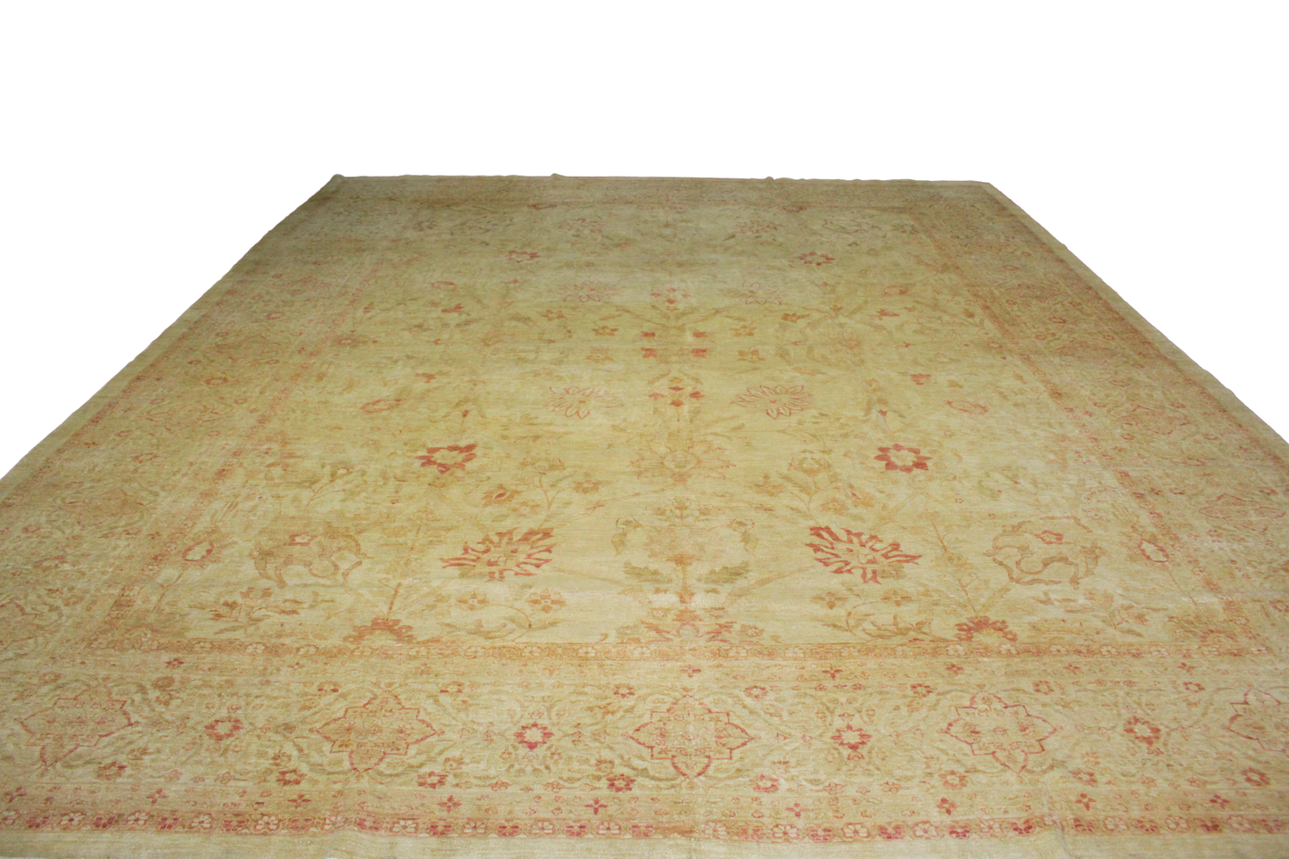Afghan Oushak area rug