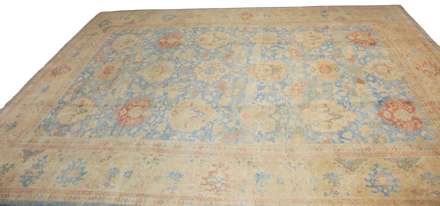 Hand-knotted Persian carpet