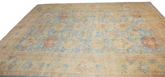 Hand-knotted Persian carpet