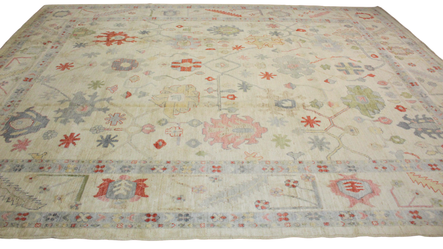 Hand-knotted rugs for living room