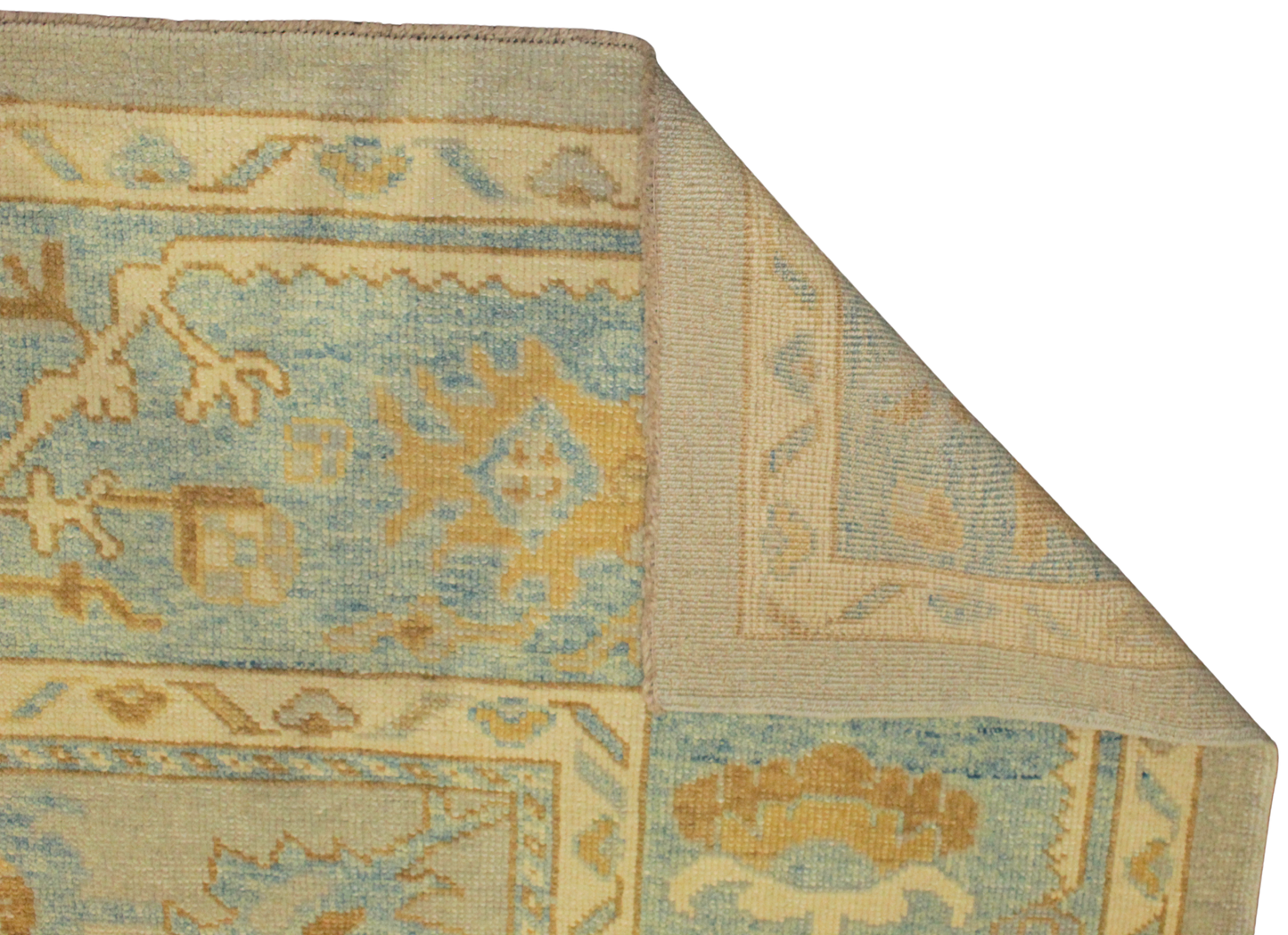Turkish transitional Oushak rugs