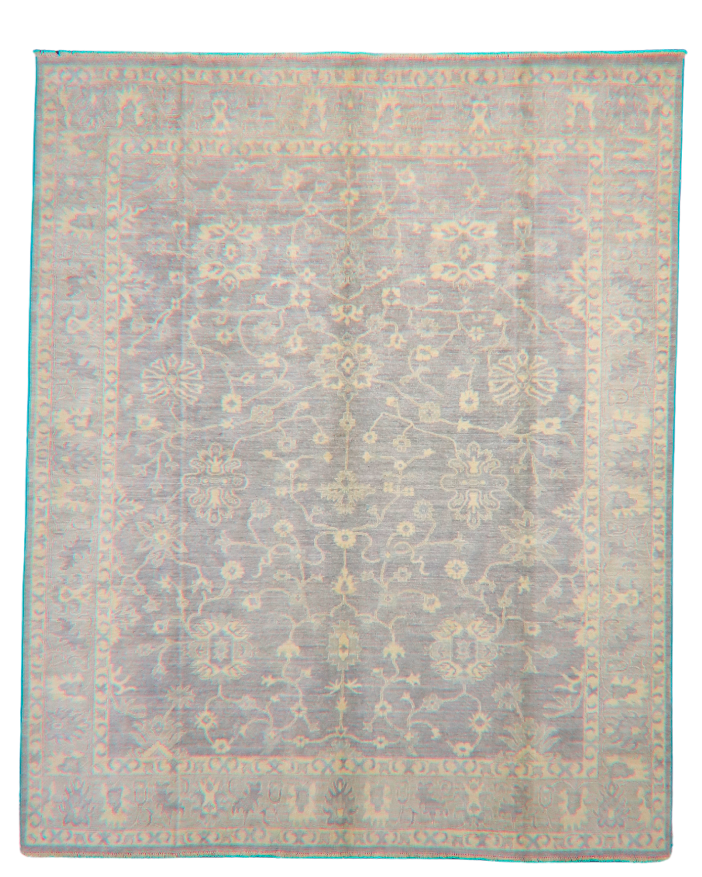 Quiet Elegance - Oushak Rug from Afghanistan (7.11 × 9.8 ft) - 42