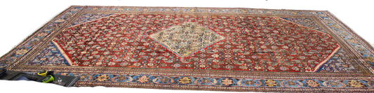 Majestic in Every Thread - Oversized Persian Mahal Rug (11 × 18.2 ft) - 1767