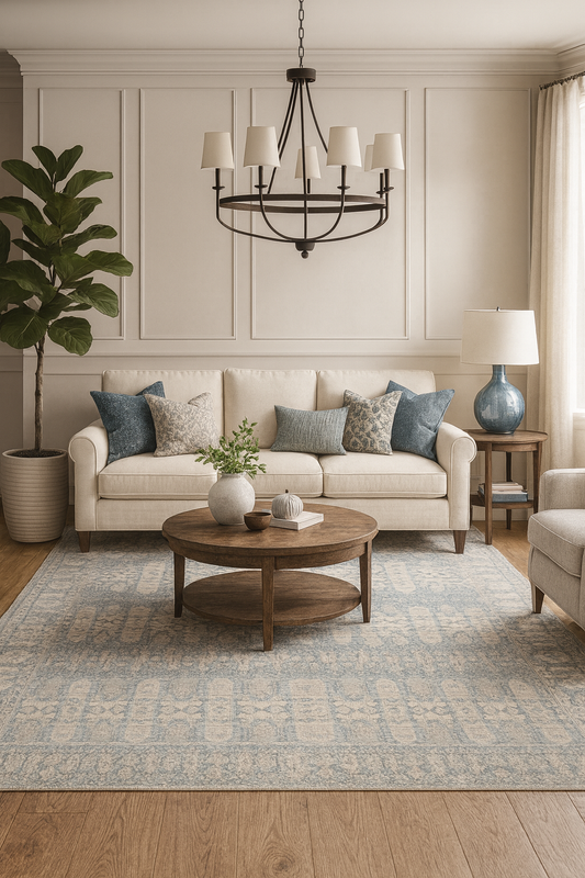 Whispered Elegance - Ariana Fine Afghan Rug (9.10 × 13.6 ft) - 2770