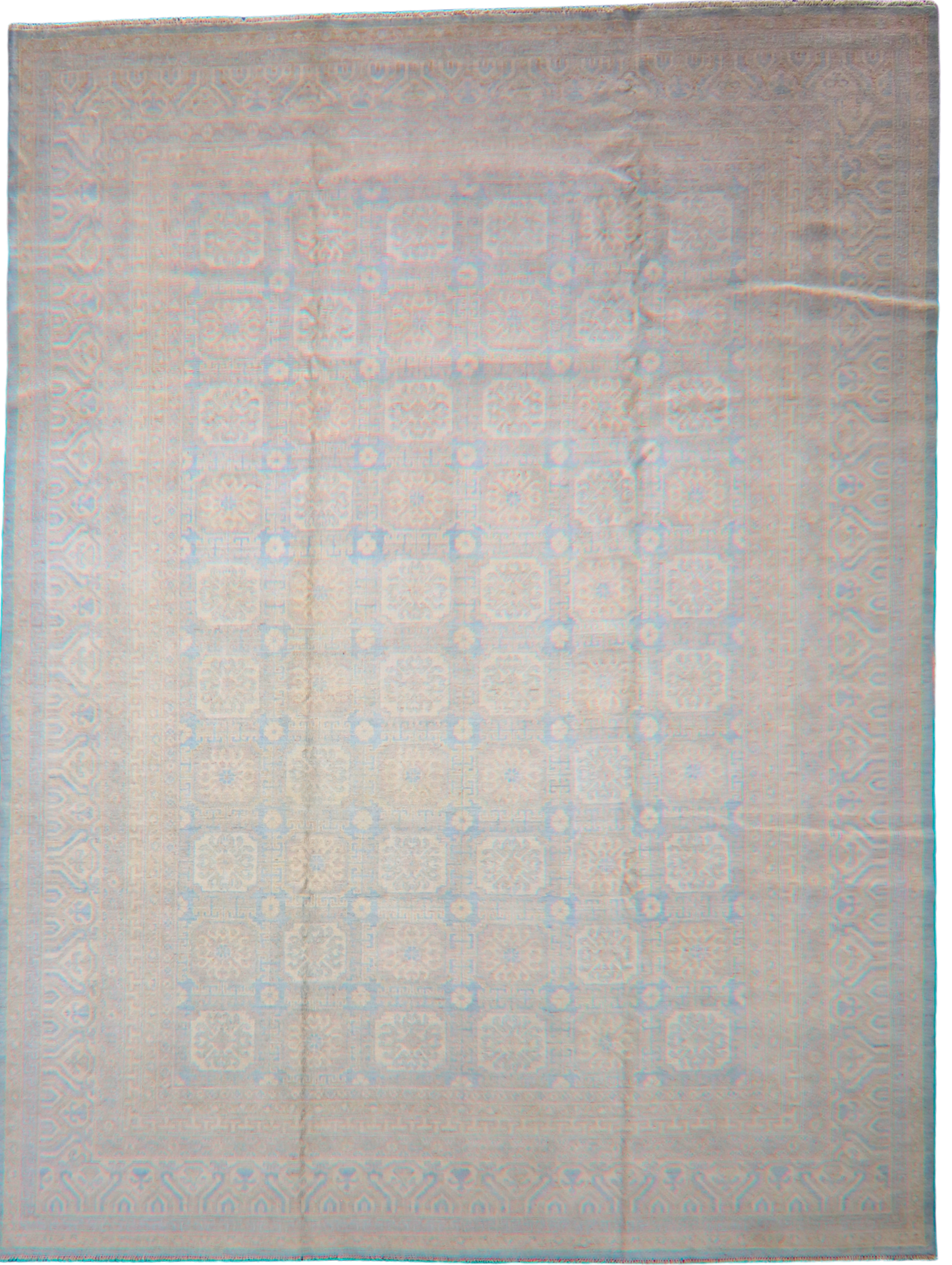 Desert Ice - Khotan Rug from Afghanistan (10.1 × 13.5 ft) - 2759