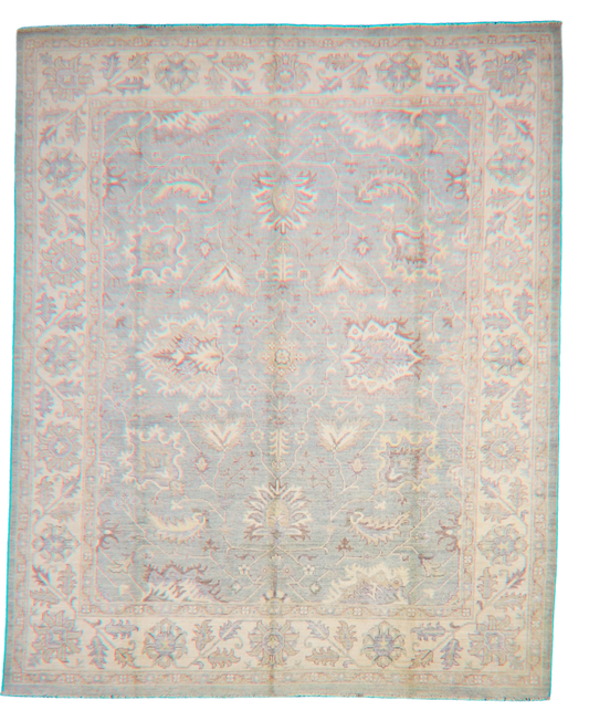 Cool Serenity - Oushak Rug from Afghanistan (8.1 × 9.10 ft) - 56