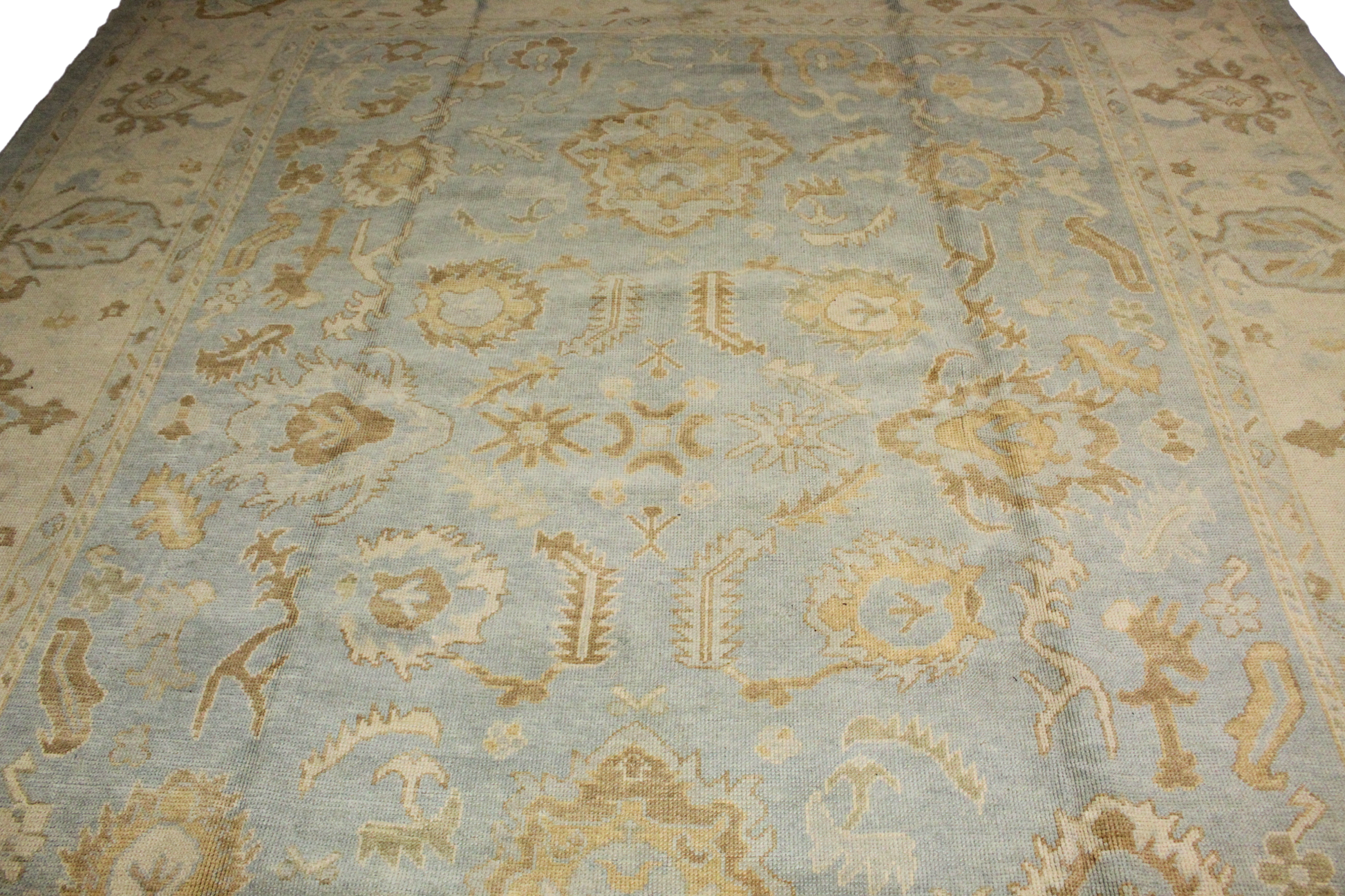 golden sand Oushak carpets