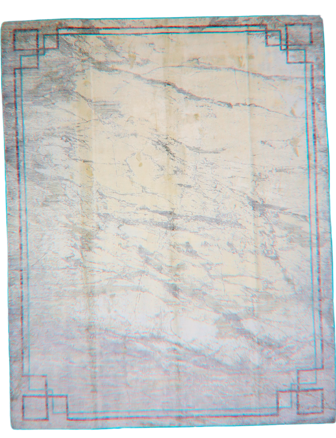Marble Illusion - Modern Afghan Rug (8.1 × 10.2 ft) - 66