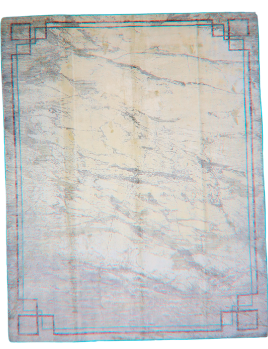 Marble Illusion - Modern Afghan Rug (8.1 × 10.2 ft) - 66