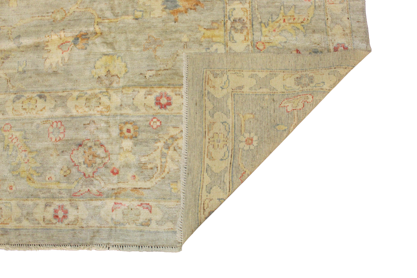 large-scale floral pattern rugs