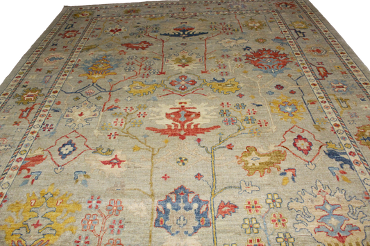 parchment and terracotta rugs