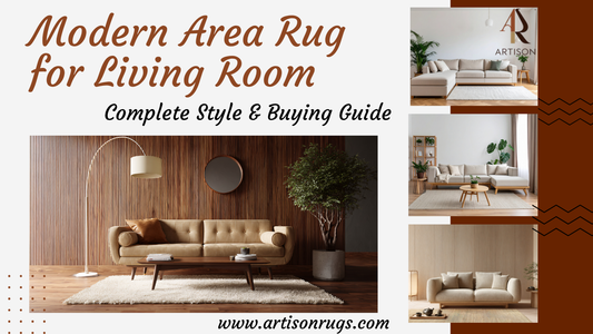 Modern Area Rug for Living Room Complete Style & Buying Guide