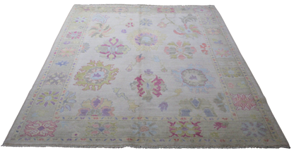 Sun-Washed Joy - Afghan Oushak Rug (5.11 × 8.9 ft) - 6