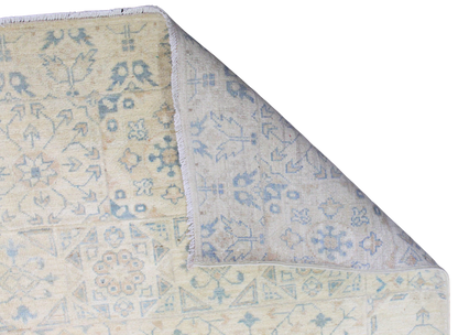Ornate Precision - Oushak Afghan Rug (8.1 × 10.4 ft) - 77