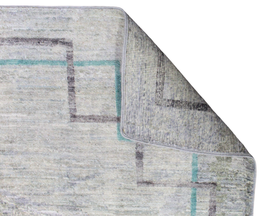 Marble Illusion - Modern Afghan Rug (8.1 × 10.2 ft) - 66