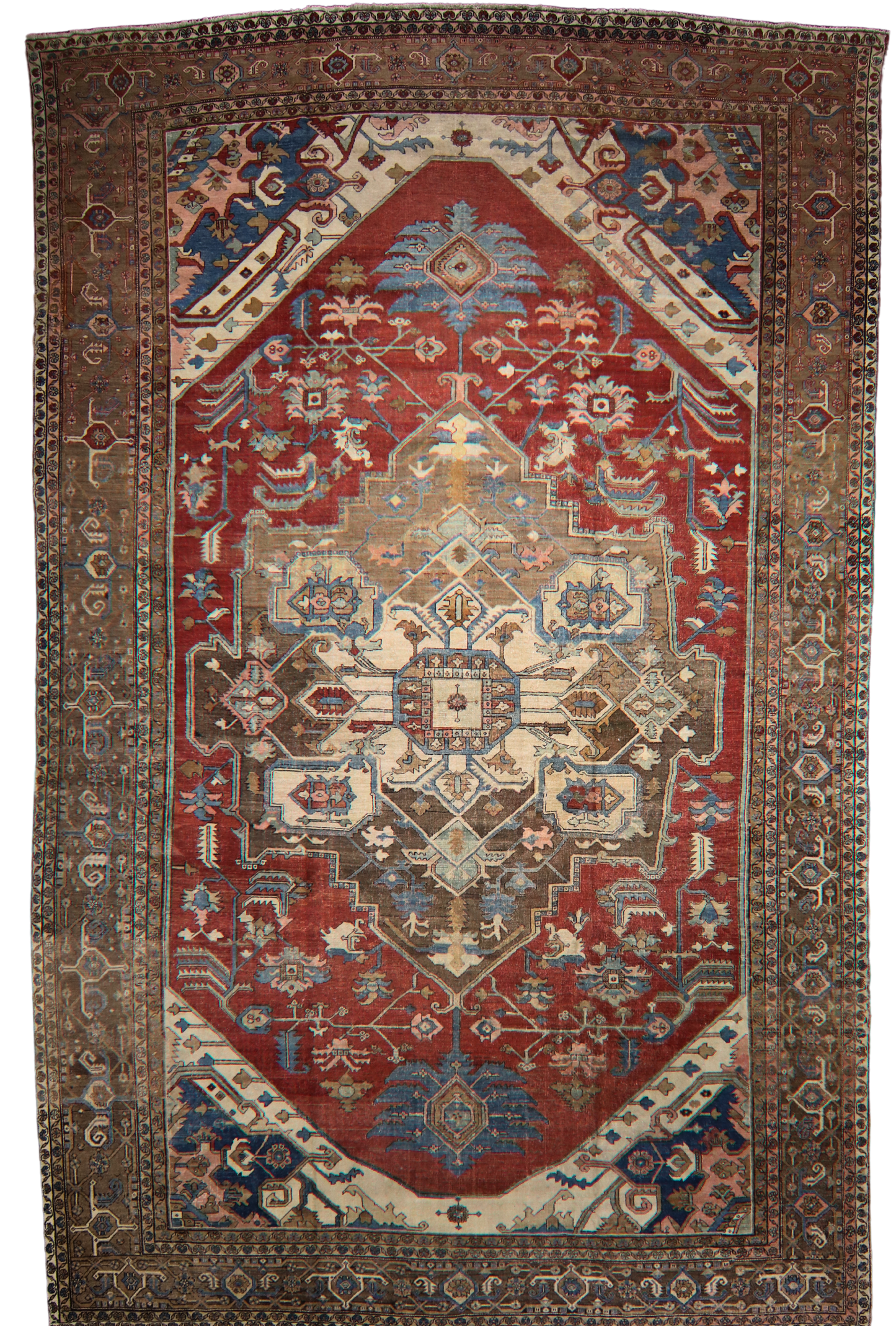 Majestic Grandeur - Oversized Serapi Rug from Persia (12 × 19 ft) - 1769