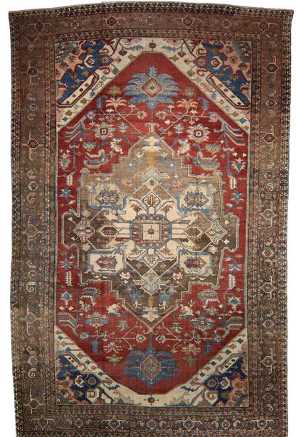 Majestic Grandeur - Oversized Serapi Rug from Persia (12 × 19 ft) - 1769