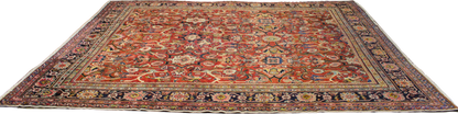 Majestic Intricacy - Antique Mahal Rug from Persia (10.8 × 13.1 ft) - 1714