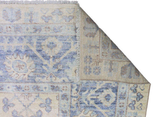 Serenity in Bloom - Oushak Rug from Afghanistan (8.2 × 9.9 ft) - 59