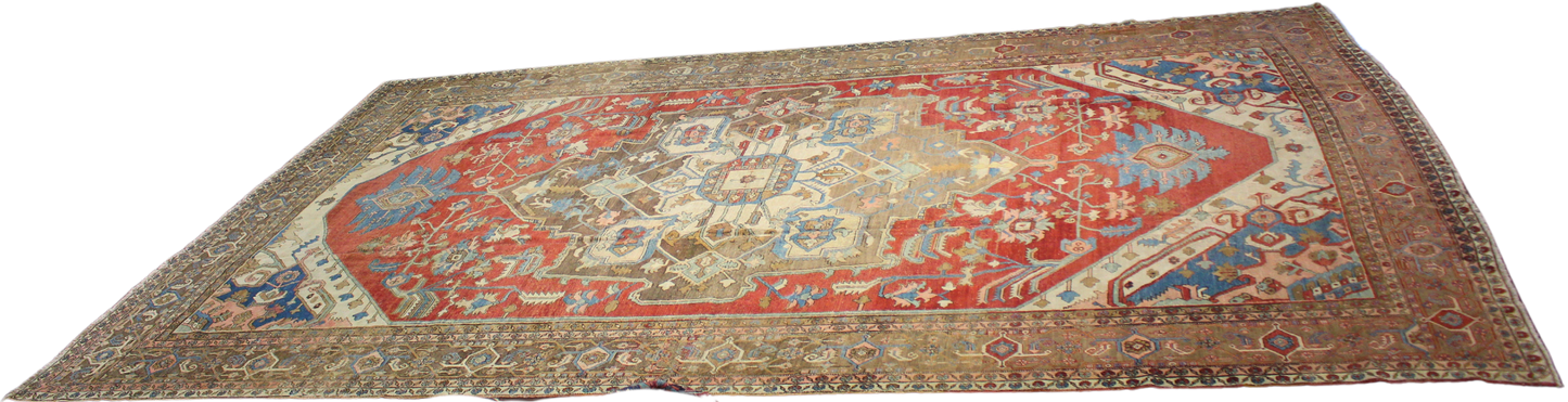 Majestic Grandeur - Oversized Serapi Rug from Persia (12 × 19 ft) - 1769