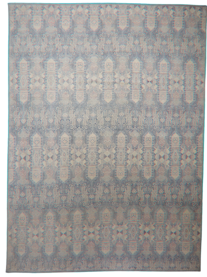 Whispered Elegance - Ariana Fine Afghan Rug (9.10 × 13.6 ft) - 2770