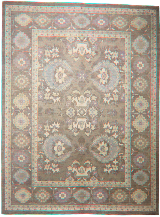 Regal Calm - Ariana Fine Afghan Rugs (10.1 × 13.5 ft) - 2771