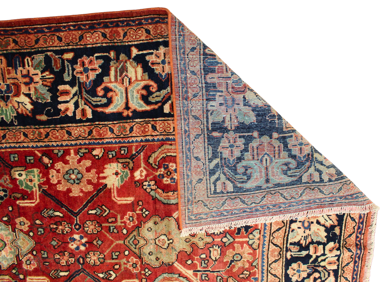 Timeless Elegance - Antique Mahal Rug from Persia (10.8 × 13.9 ft) - 1710