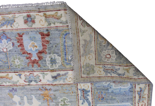 Whispers of the Sky - Afghan Oushak Rug (8 × 10.5 ft) - 60