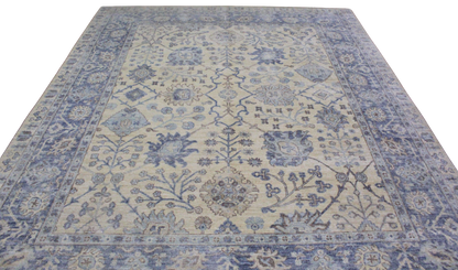 Serenity in Bloom - Oushak Rug from Afghanistan (8.2 × 9.9 ft) - 59