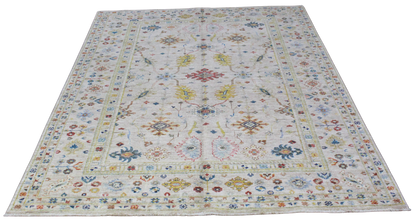 Jewel-Toned Balance - Fine Afghan Rug (5.6 × 8 ft) - 5