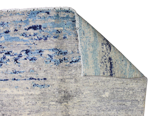 Urban Rain - Modern Afghan Rug (7.10 × 10 ft) - 61