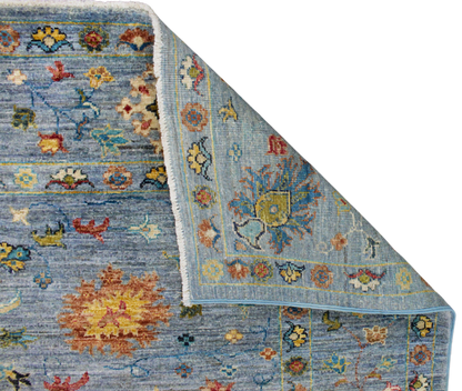 Twilight Blossom - Fine Afghan Rug (5.6 × 8 ft) - 2