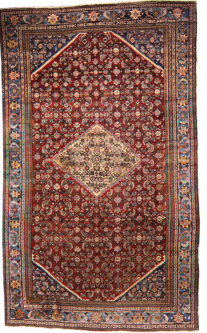 Majestic in Every Thread - Oversized Persian Mahal Rug (11 × 18.2 ft) - 1767