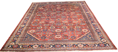 Antique Elegance - Mahal Rug from Persia (10.2 × 13.7 ft) - 1699