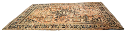 Elegant Restraint - Antique Mahal Rug from Persia (10.3 × 13.7 ft) - 1679